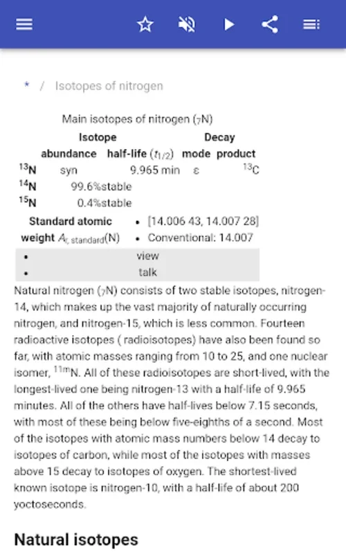 Isotopes for Android: Unlock Scientific Insights