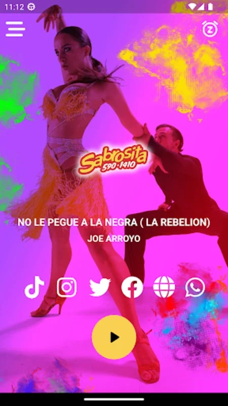 Sabrosita 590-1410 for Android - Stream Latin Music