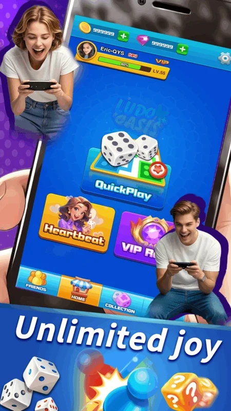 Ludo Oasis-Voice chat games online for Android - Play with Friends