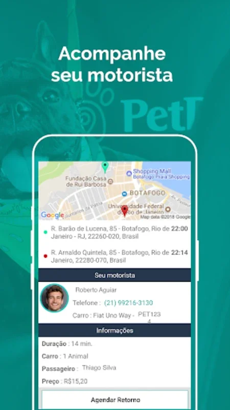 PetDriver for Android: Pet-Friendly Transport in Brazil