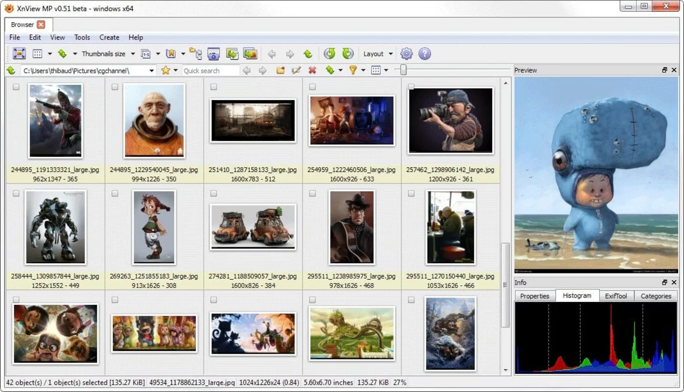 XnView MP for Windows - Powerful Image Viewer