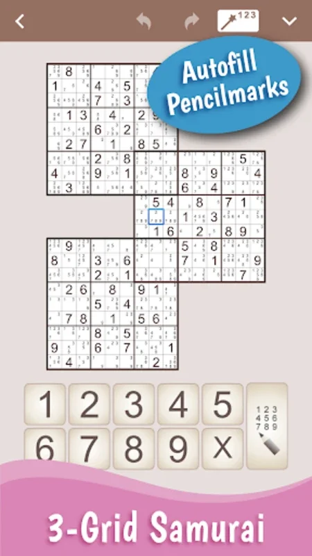 MultiSudoku: Samurai Puzzles for Android - Engaging Sudoku Variations