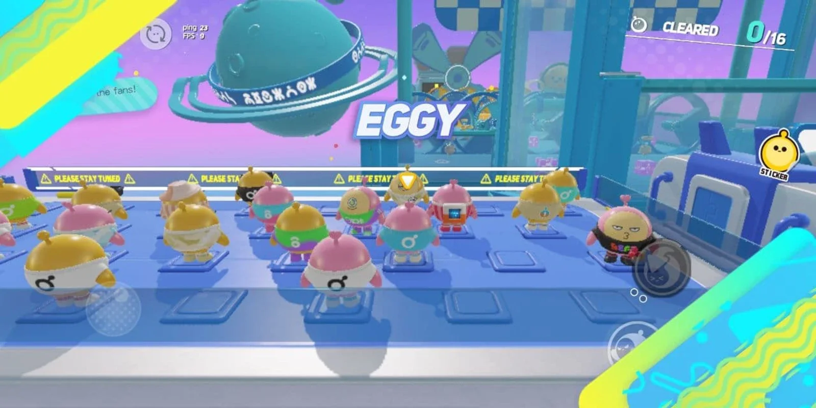 Eggy Party on Android: Action - Adventure with Ball - Shaped Characters