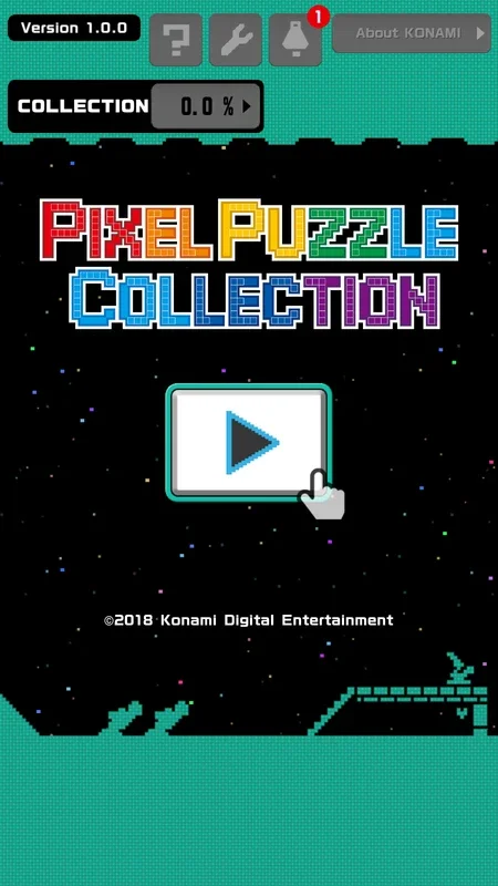 Pixel Puzzle Collection for Android: Unveil Konami Characters