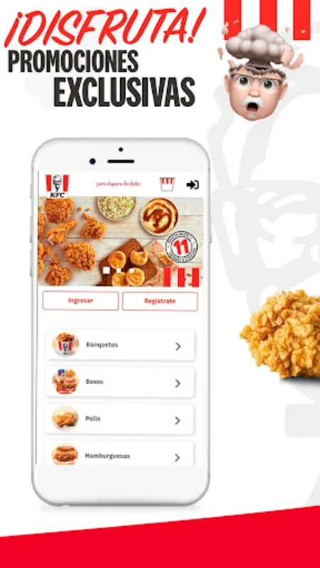 Kfc El Salvador for Android - Order and Track with Ease