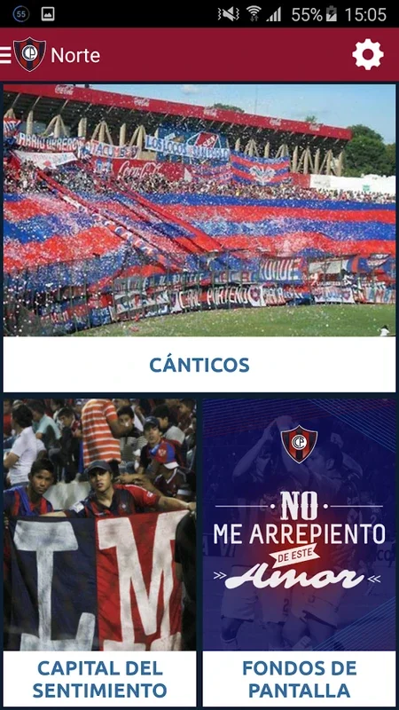 Cerro Porteño for Android - Immerse in the Team