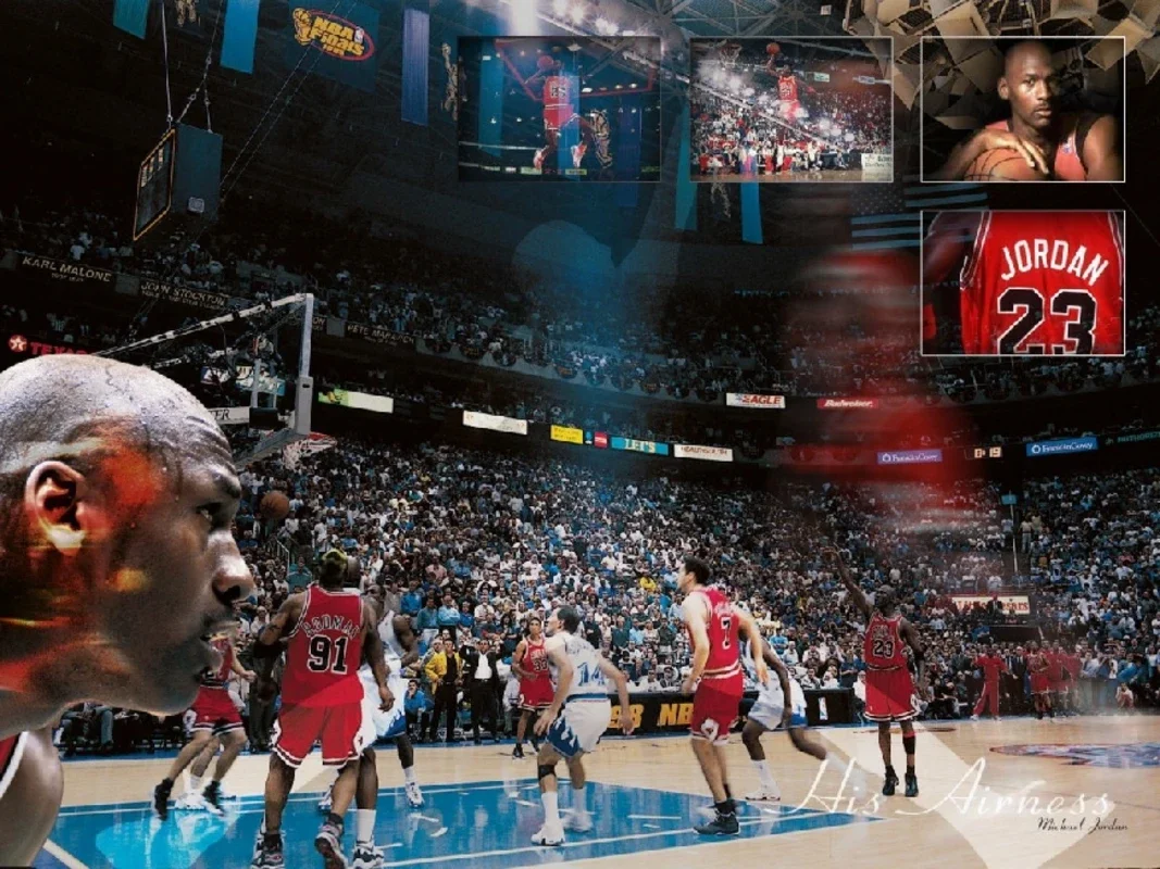 Michael Jordan for Windows - Spectacular Desktop Background