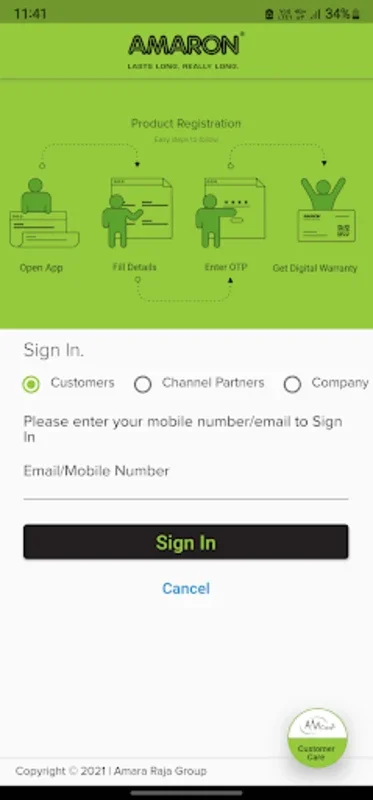 Amaron Konnekt for Android - Manage Battery & Vehicles