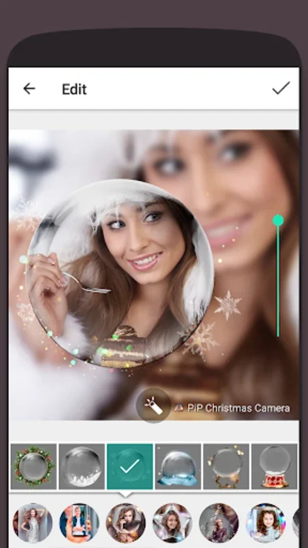 PiP Christmas Camera for Android - Festive Photo Editing