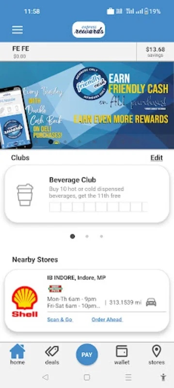 Friendly Express Rewards for Android - Maximize Savings on Fuel & Store Buys