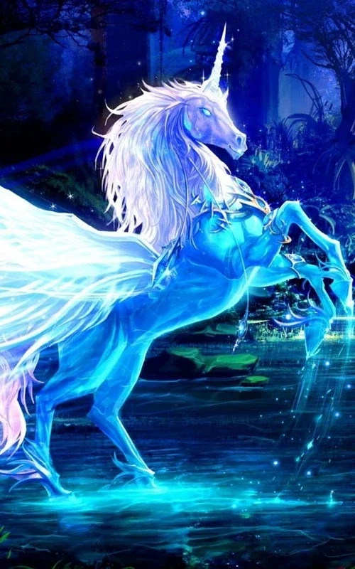 Unicorn Live Wallpaper for Android - Magical Screens