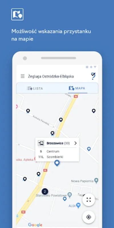 KiedyPrzyjedzie for Android - Real-Time Transport Tracking