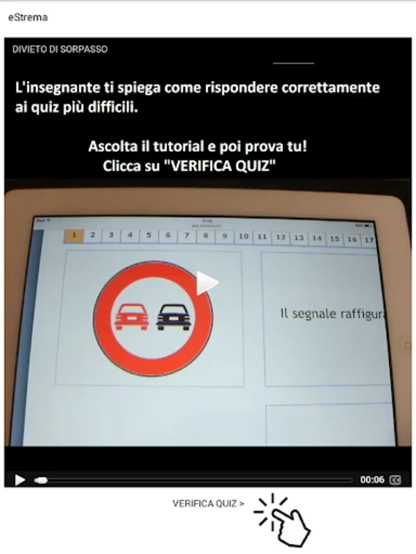 Estrema QuizPatente Autoscuola for Android - Ace Driving Tests