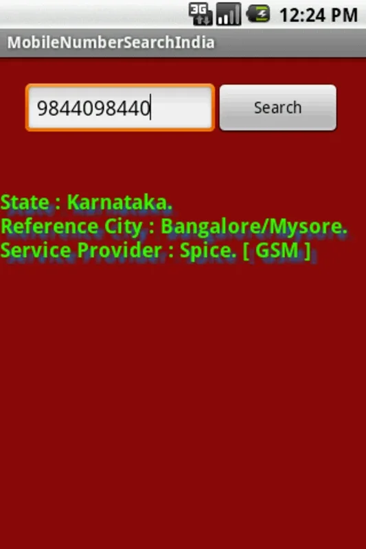 MobileNumberSearchIndia for Android - Efficient Number Search