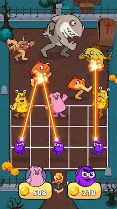 The Fish vs Grimaze: Merge War for Android - No Download Needed, Just Play!