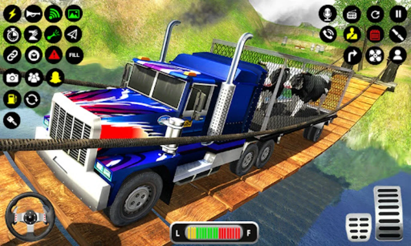 Farm Animal Truck Driver Game for Android - Thrilling Off-Road Adventure