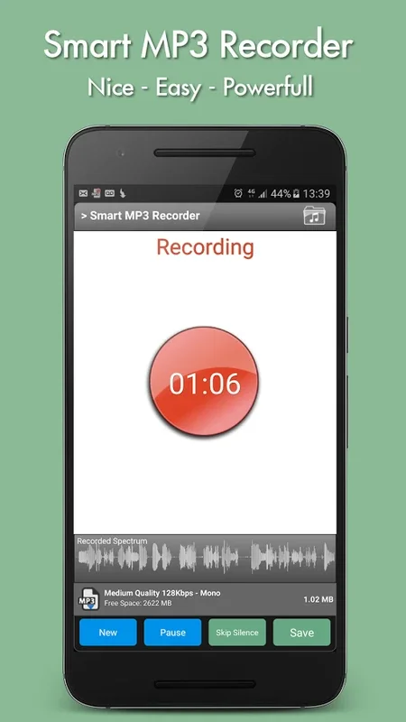 Smart MP3 Recorder for Android: High-Quality Recording App