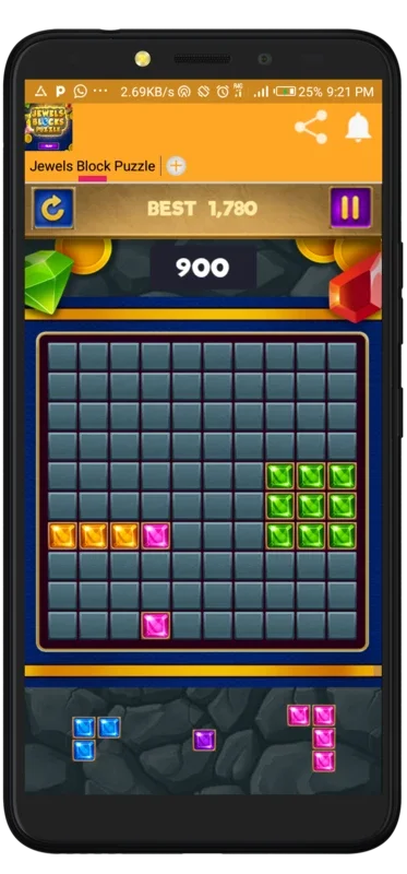 Jewels Block Puzzle for Android - Engaging Puzzle Fun