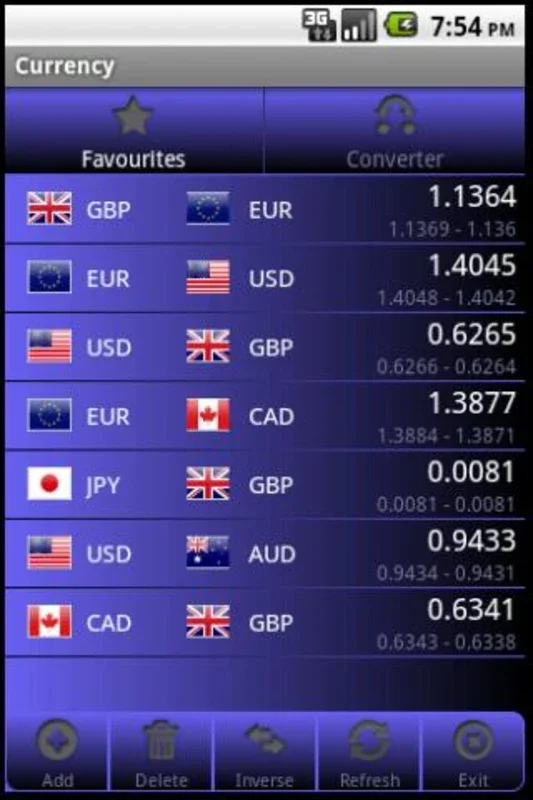 Forex Currency Rates for Android - Track Currencies with Ease