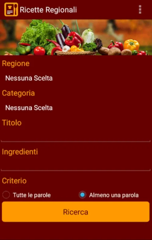 Ricette Regionali for Android: Explore Italian Culinary Heritage