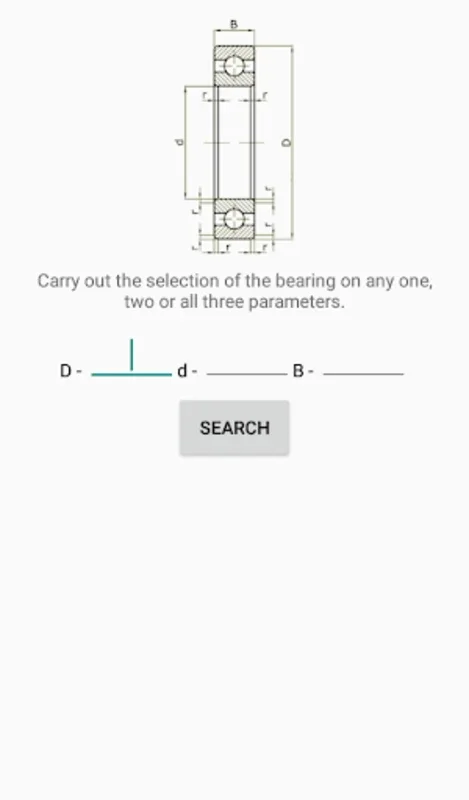 Bearings Directory for Android: 10,000+ Standard Sizes