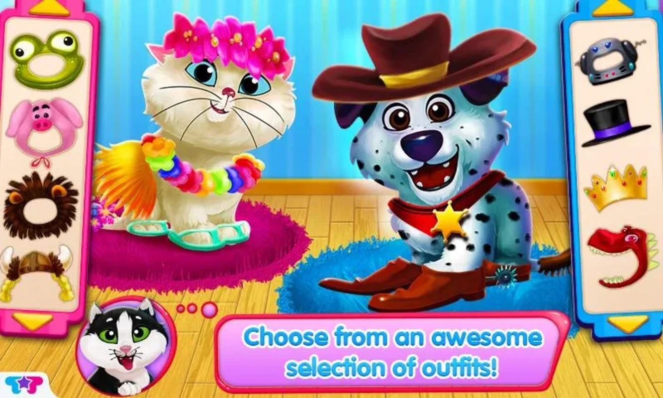 Kitty&Puppy for Android - Fun Pet Care and Adventure