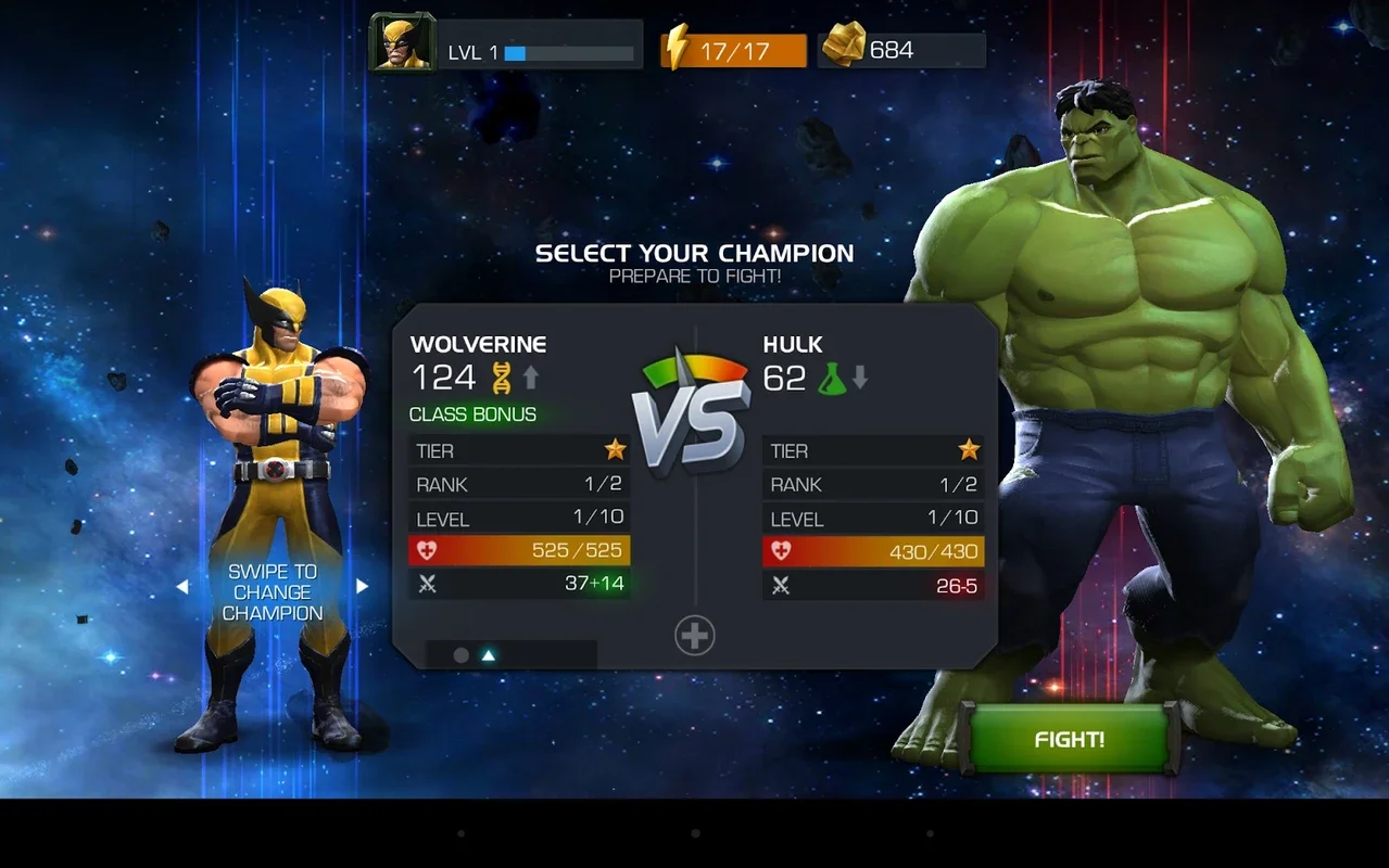 Marvel Contest of Champions on Android: Epic Marvel Battles