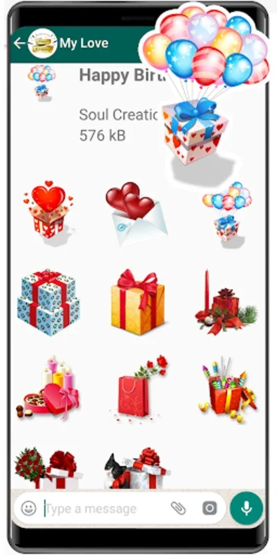 WASticker - Birthday Stickers for Android