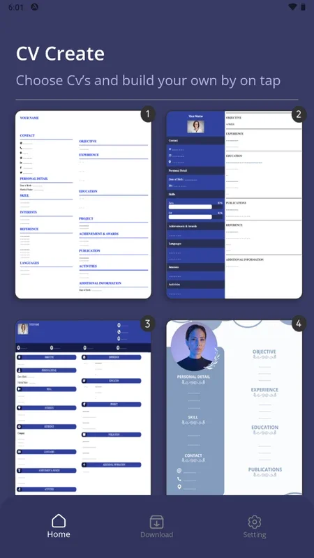 Resume Maker for Android: Create Professional Resumes