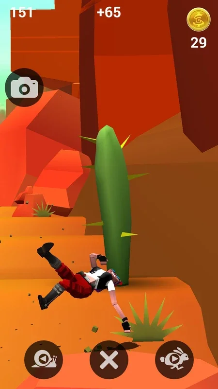 Faily Rider for Android - Enjoy the Downhill Adventure