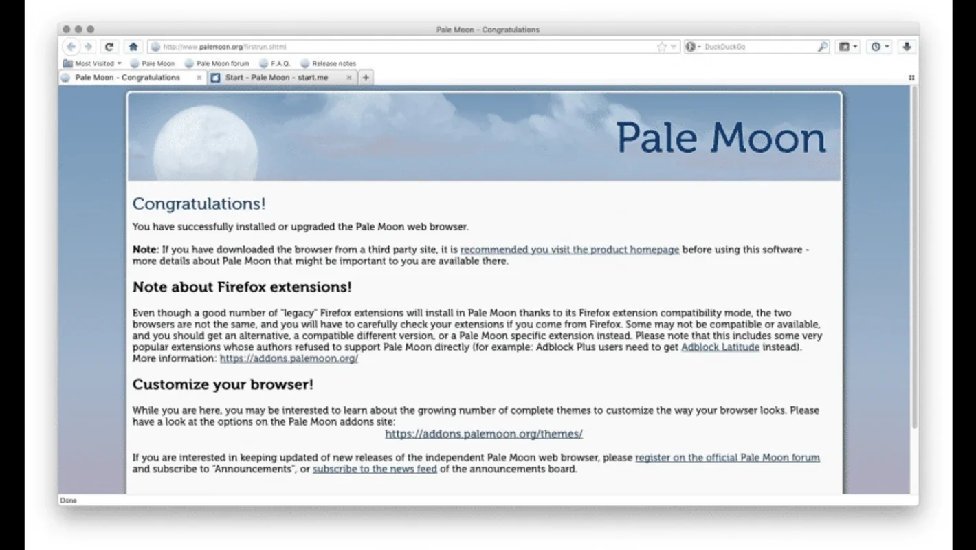 Pale Moon for Mac - Free Download from AppHuts