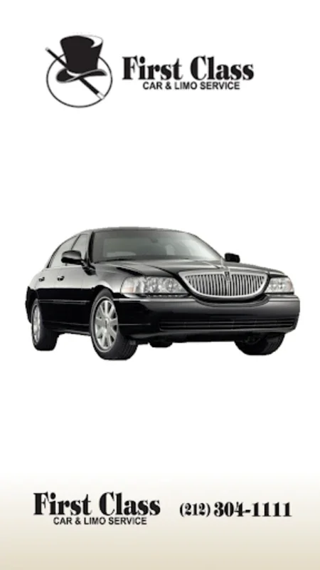 First Class Car Limo for Android - Luxury Ride Booking