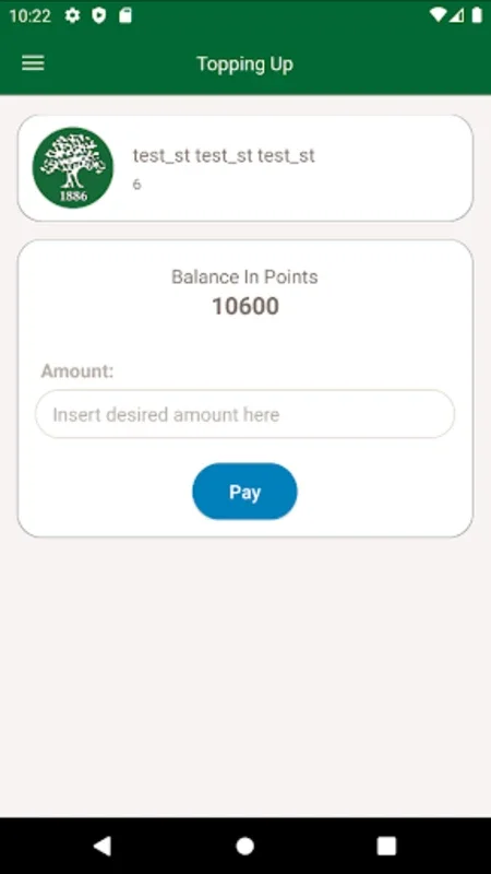 SABIS® Smart Pay for Android - Manage School Meals Securely