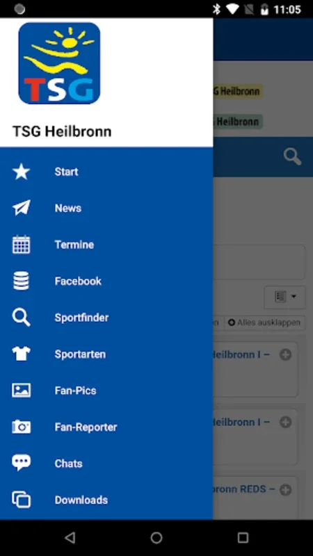 TSG Heilbronn for Android: Comprehensive Sports App