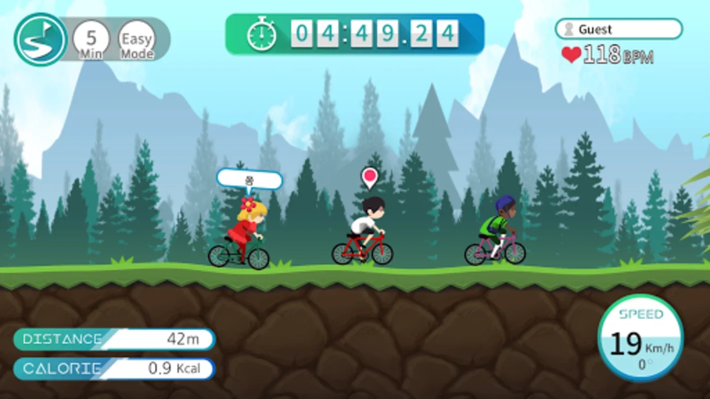 업다운힐즈 for ZOM for Android - Engaging Cycling Simulator