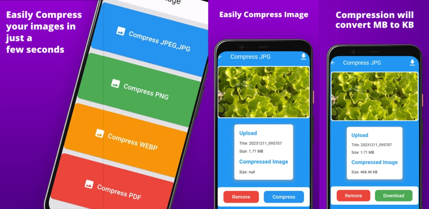 Compress Image for Android - Enhance Website Performance