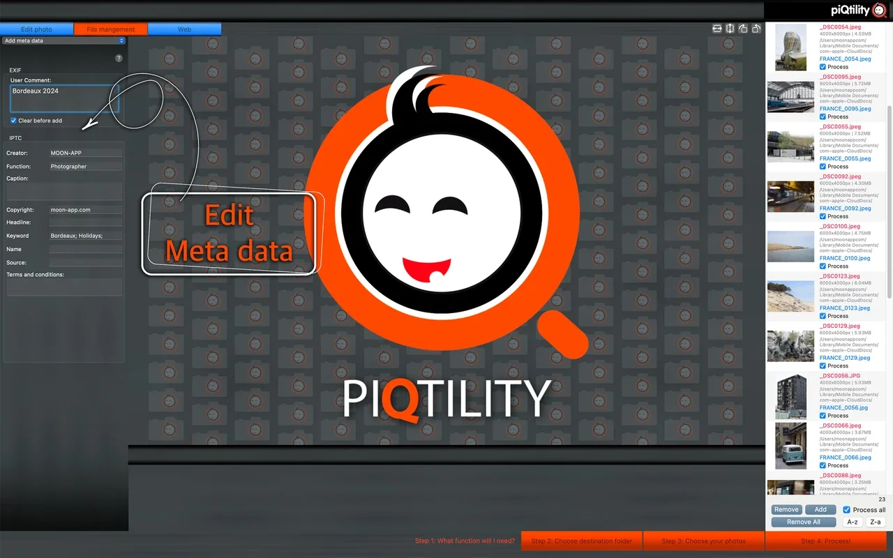 piQtility for Mac - Streamline Your Photo Management