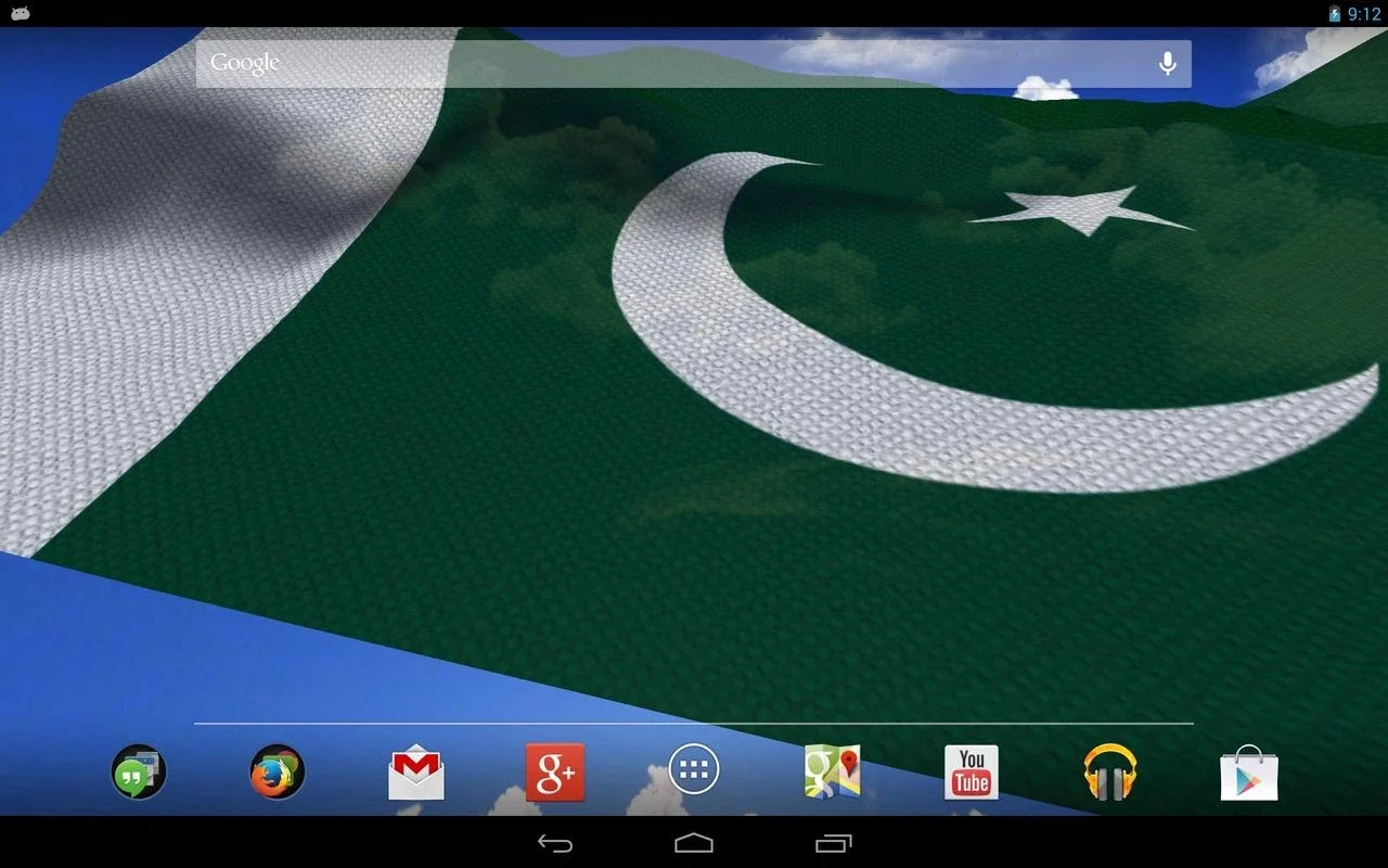 Pakistan Flag for Android - No Downloading Required