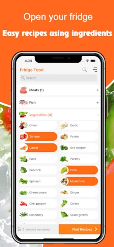 Fridge Food - Easy Cooking for Android - No Downloading Needed