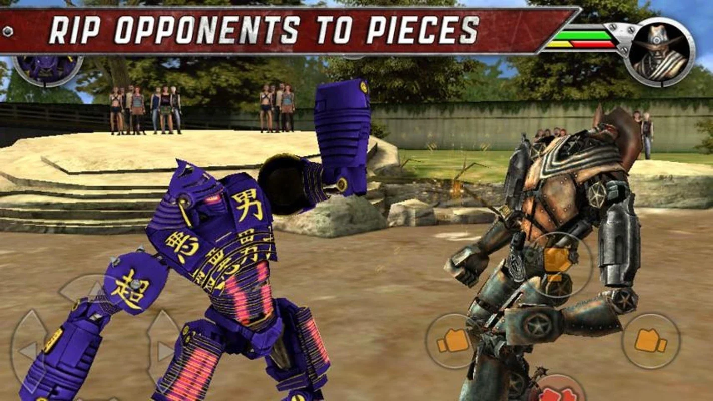 Real Steel Friends for Android - Engaging Robot Battles