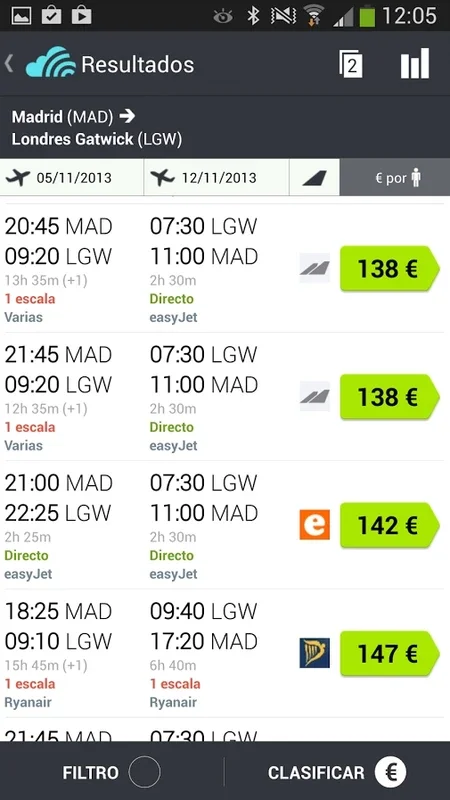 Skyscanner for Android - Find Cheapest Flights