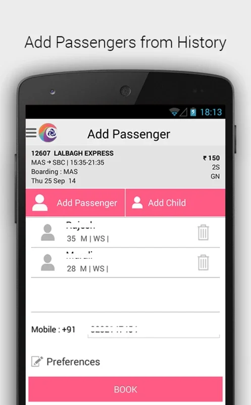 IRCTC Connect for Android: Streamlined Train Travel