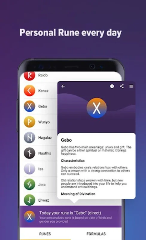 Runes & Runic formulas for Android - Unlock Mystical Insights