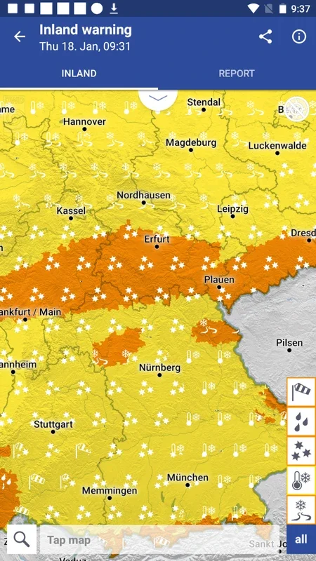 WarnWetter for Android - Stay Updated on German Weather