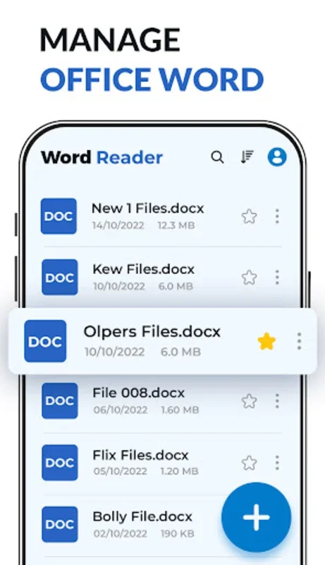 Word Office App - Docs Reader for Android: Streamlined Document Management