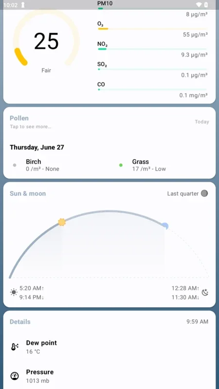 Breezy Weather for Android - Stylish Weather App