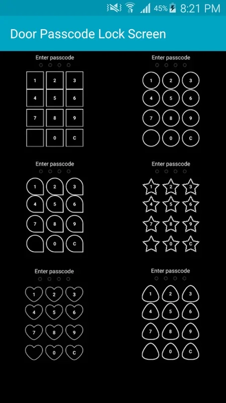 Door Passcode Lock Screen for Android - Secure Screen Unlock