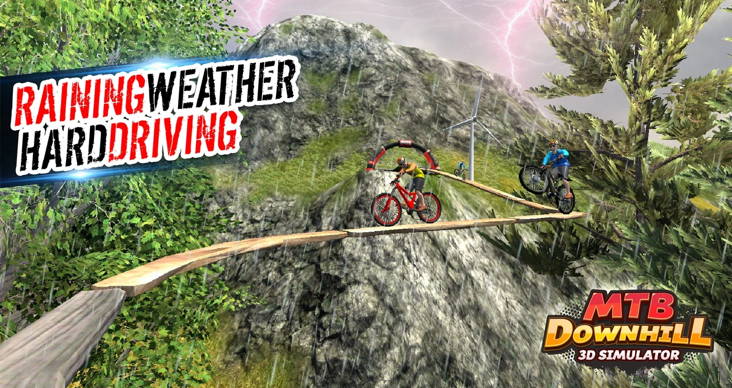 MTB Downhill for Android - Thrilling MTB Simulation