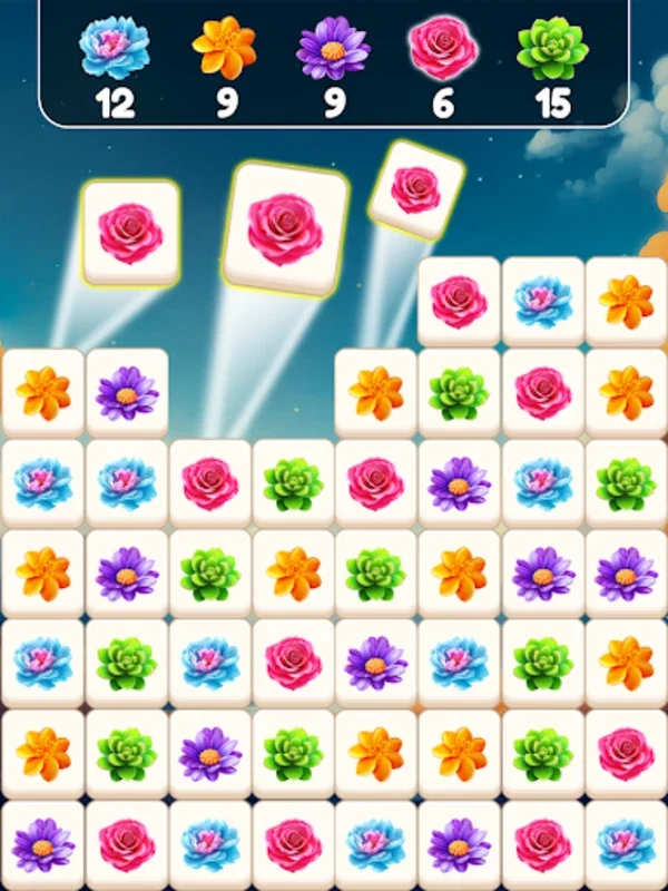 Triple Flowers for Android: Relaxing Match-3 Game