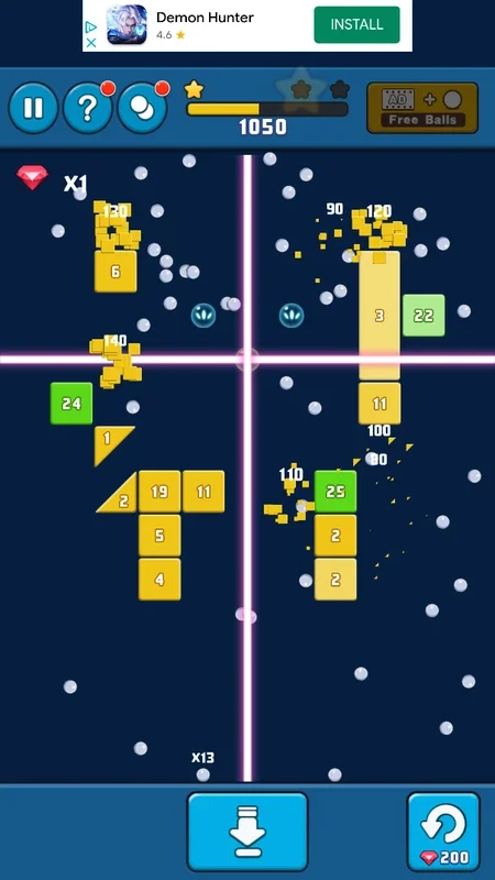 Bricks VS Breaker for Android - Addictive Brick-Breaking Fun